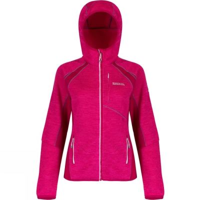 Fleece Regatta Willowbrook III Hooded Full Zip Mujer - Rosas - Chile BDO732159